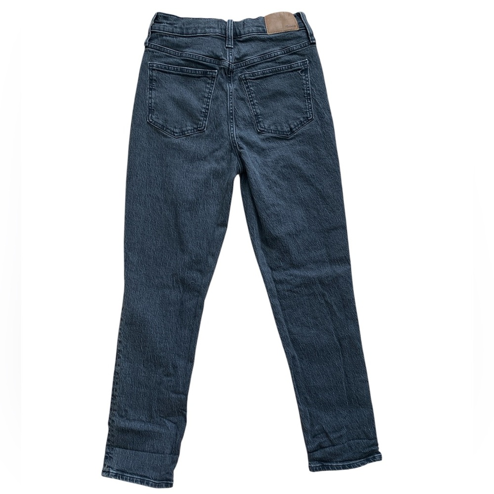 Madewell The Perfect Vintage Jean Lunar Wash Black Gray Size 25 - Picture 4 of 7
